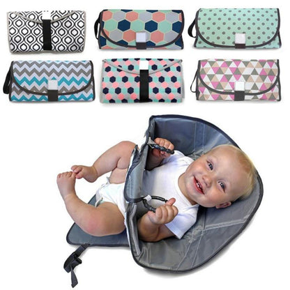 3-in-1 Hands-Free Folding Diaper Bag 